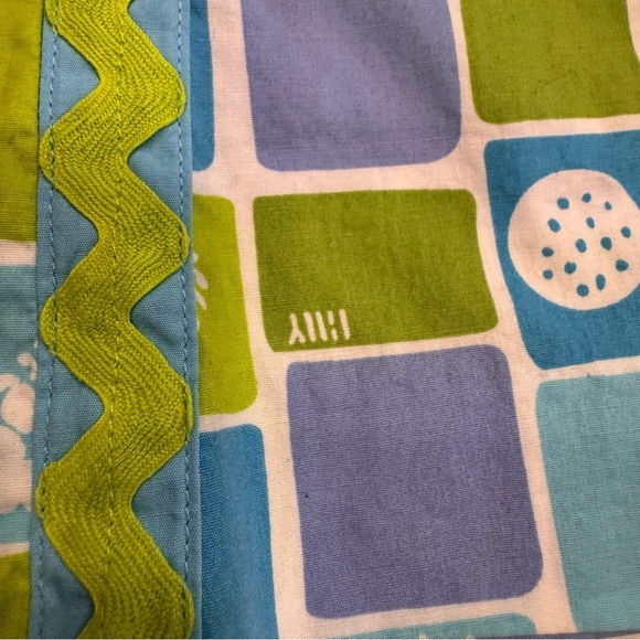 LILLY PULITZER WOMEN’S SKORT SIZE 14 Green, Blue & Purple Beach Theme - Picture 2 of 12